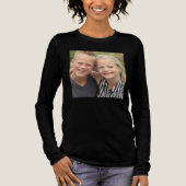 Erstellen Sie Ihr eigenes Foto Tri-Blend Shirt (Vorderseite)