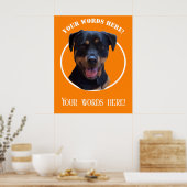 Erstellen Sie Ihr eigenes Foto und Text Poster (Küche)