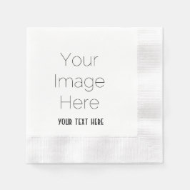 Erstellen Sie Ihr eigenes Foto- und Textpapier für Serviette