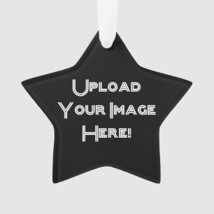 Erstellen Sie Ihr eigenes Foto Upload Keramik Orna Ornament