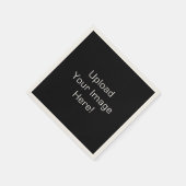 Erstellen Sie Ihr eigenes Foto Upload Papier Napki Serviette (Ecke)