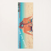 Erstellen Sie Ihr eigenes Foto Yogmatte mit benutz Yogamatte (Rückseite)