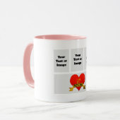 Erstellen Sie Ihr eigenes Foto zum Personalisierte Tasse (Vorderseite Links)
