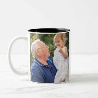 Erstellen Sie Ihr eigenes Foto Zweifarbige Tasse