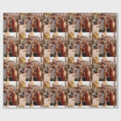 Erstellen Sie Ihr eigenes Fotowrapppapier Geschenkpapier (Flach)