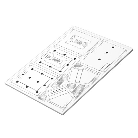 Erstellen Sie Ihr eigenes Frame Button für 2x3 Fot Notizblock (angewinkelt)