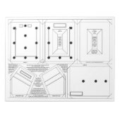Erstellen Sie Ihr eigenes Frame Button für 2x3 Fot Notizblock (Vorderseite)