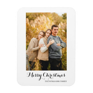 Erstellen Sie Ihr eigenes fröhliches Weihnachts-Fo Magnet