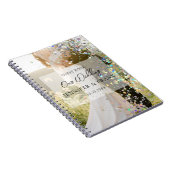 Erstellen Sie Ihr eigenes Gästebuch Hochzeit Moder Notizblock (Rechte Seite)