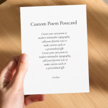 Erstellen Sie Ihr eigenes Gedicht