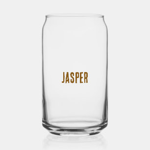 Erstellen Sie Ihr eigenes gedrucktes Dosen Glas