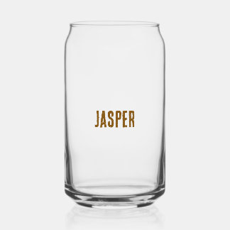 Erstellen Sie Ihr eigenes gedrucktes Dosen Glas
