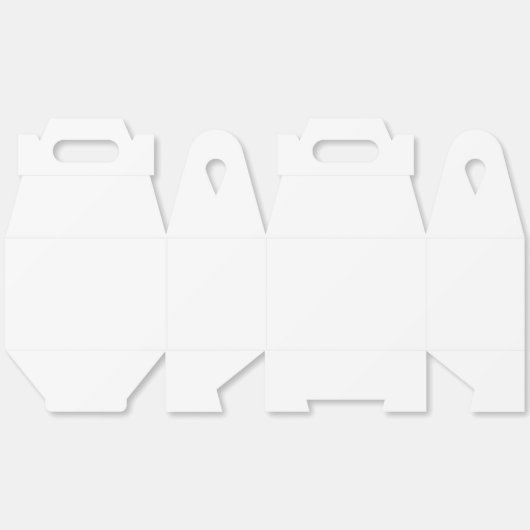 Erstellen Sie Ihr eigenes Gefälligkeitsfeld Geschenkschachtel (Ungeklappt)