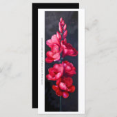 Erstellen Sie Ihr eigenes, gemaltes Lesezeichen au (Vorne/Hinten)