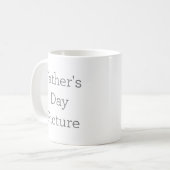 Klassische, weiße Tasse, 325 ml (Vorderseite Links)