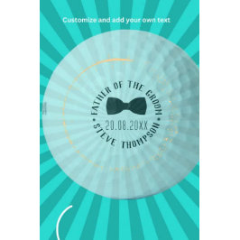 Erstellen Sie Ihr eigenes Geschenk für Ihren Vater Golfball