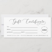 Erstellen Sie Ihr eigenes Geschenkzertifikat mit e (Vorderseite)