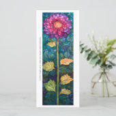 Erstellen Sie Ihr eigenes Glass Pink Zinnia Leseze (Stehend Vorderseite)