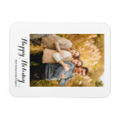 Erstellen Sie Ihr eigenes glückliches Foto Magnet (Horizontal)
