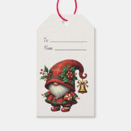 Erstellen Sie Ihr eigenes glückliches Weihnachtsfe Geschenkanhänger