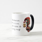 Erstellen Sie Ihr eigenes glückliches Weihnachtsfe Verwandlungstasse (VorderseiteRechts)