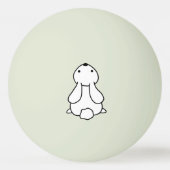 Erstellen Sie Ihr eigenes Glühen im dunkelgrünen K Tischtennisball (Vorderseite)