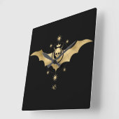 Erstellen Sie Ihr eigenes Gold Arcane Devil Tarot Quadratische Wanduhr (Winkel)