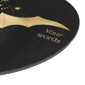 Erstellen Sie Ihr eigenes Gold Arcane Devil Tarot Schneidebrett (Ecke)