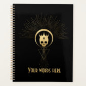 Erstellen Sie Ihr eigenes Gold Arcane Emporer Taro Planer (Vorderseite)