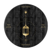 Erstellen Sie Ihr eigenes Gold Arcane Hermit Tarot Schneidebrett (Vorderseite)