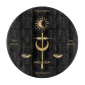 Erstellen Sie Ihr eigenes Gold Arcane Justice Taro Schneidebrett (Vorderseite)