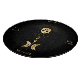 Erstellen Sie Ihr eigenes Gold Arcane Magician Tar Schneidebrett