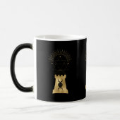 Erstellen Sie Ihr eigenes Gold Arcane Moon Tower T Verwandlungstasse (Links)