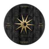 Erstellen Sie Ihr eigenes Gold Arcane Star Tarot Schneidebrett (Vorderseite)