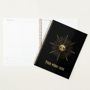 Erstellen Sie Ihr eigenes Gold Arcane Wheel Tarot Planer