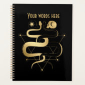 Erstellen Sie Ihr eigenes Gold Arcaner Lovers Taro Planer (Vorderseite)