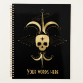 Erstellen Sie Ihr eigenes Gold Arcanfool Tarot Planer (Vorderseite)