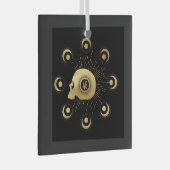 Erstellen Sie Ihr eigenes Gold Arcanstärke Tarot Ornament Aus Glas (Vorderseite Rechts)