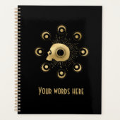 Erstellen Sie Ihr eigenes Gold Arcanstärke Tarot Planer (Vorderseite)