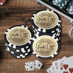 Erstellen Sie Ihr eigenes Gold-Logo Pokerchips