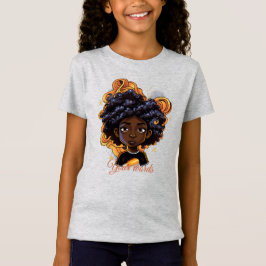 Erstellen Sie Ihr eigenes Golden Black Girl T-Shirt