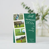 Erstellen Sie Ihr eigenes Golf Foto Postcard Postkarte (Stehend Vorderseite)