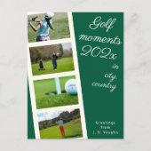 Erstellen Sie Ihr eigenes Golf Foto Postcard Postkarte (Vorderseite)