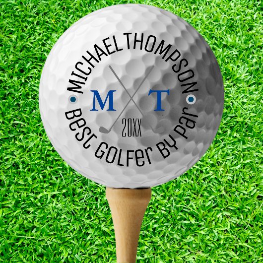 Erstellen Sie Ihr eigenes Golfer Monogramm Golfball