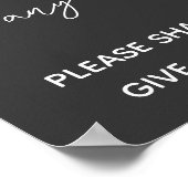 Erstellen Sie Ihr eigenes GRADUATE-Party-Zeichen.  Poster (Ecke)