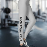 Erstellen Sie Ihr eigenes Grau Leggings<br><div class="desc">Erstellen Sie Ihre eigenen,  eigenen Grauen Leggings.</div>