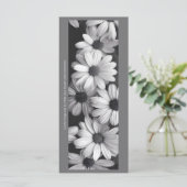 Erstellen Sie Ihr eigenes Grau & White Daisis Lese (Stehend Vorderseite)