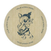 Erstellen Sie Ihr eigenes Green & Gold Ganesh Flut Schneidebrett (Vorderseite)