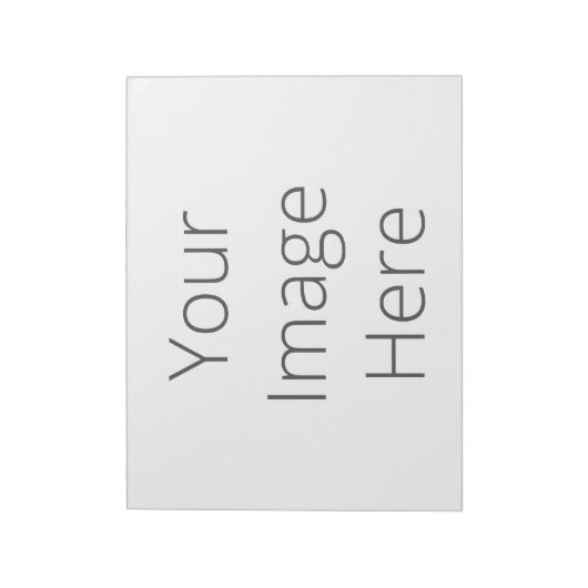 Erstellen Sie Ihr eigenes großes 11" x 8,5" Notepa Notizblock (Rotiert)