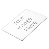 Erstellen Sie Ihr eigenes großes 11" x 8,5" Notepa Notizblock (angewinkelt)